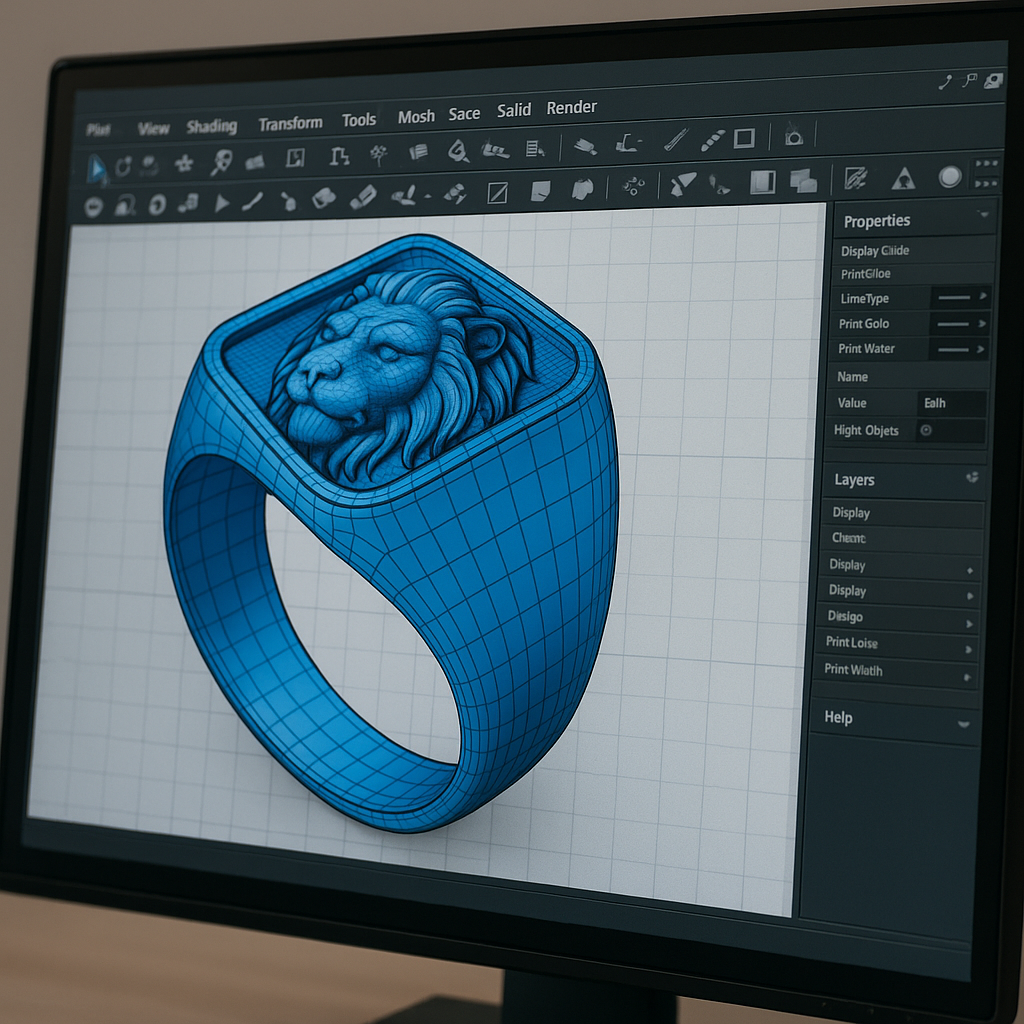 The Complete Process of Creating Men’s Jewelry