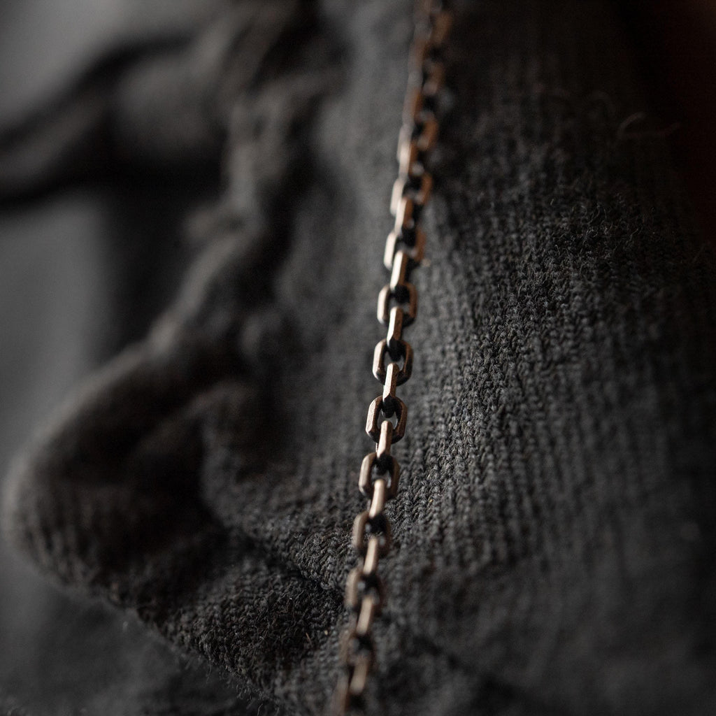 925 Sterling Silver Anchor Chain Necklace