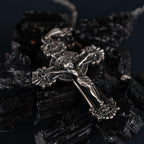 Jesus Crucifix 925 Sterling Silver Necklace