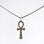 Ankh Unisex 925 Sterling Silver Pendant Necklace