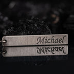 Personalized Name Bar Necklace