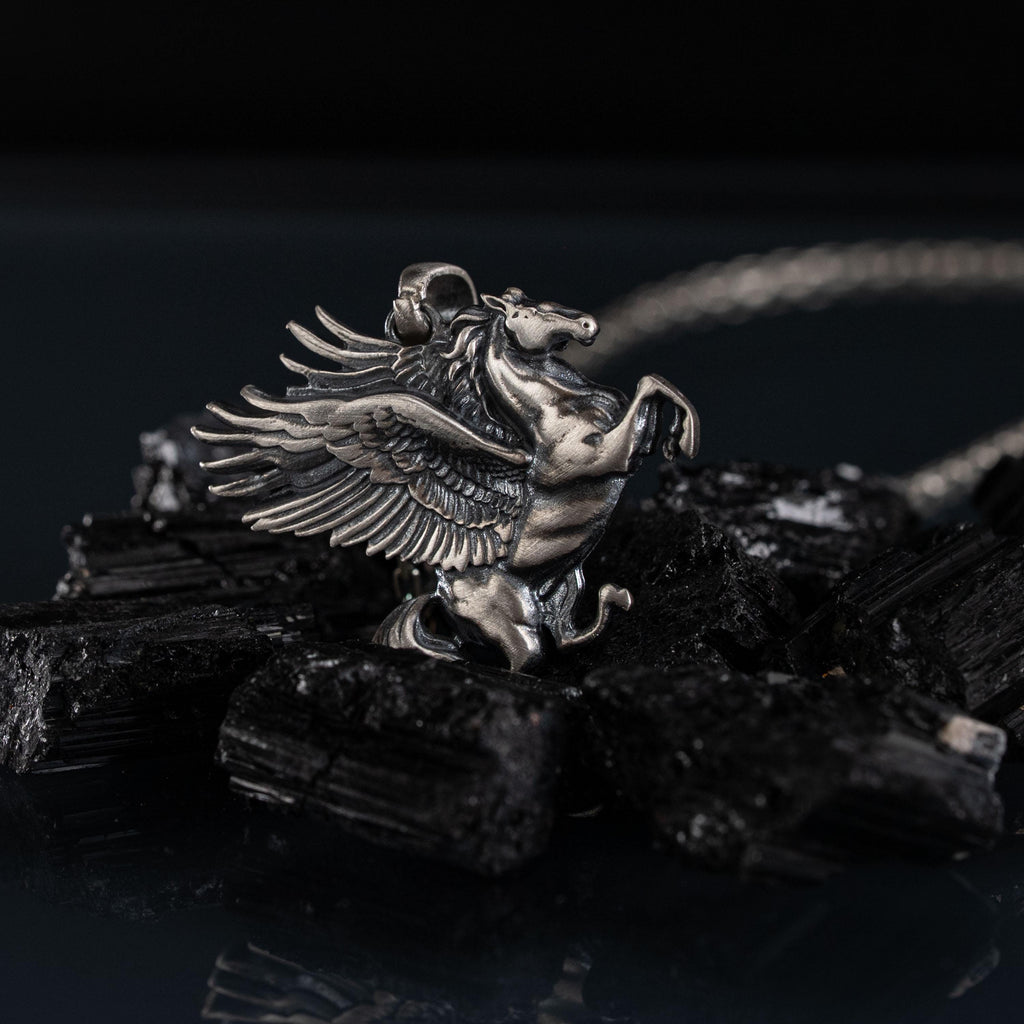 Pegasus 925 Sterling Silver Necklace