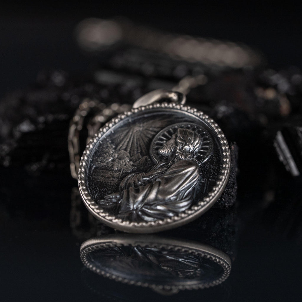 Custom Jesus Christ 925 Sterling Silver Necklace