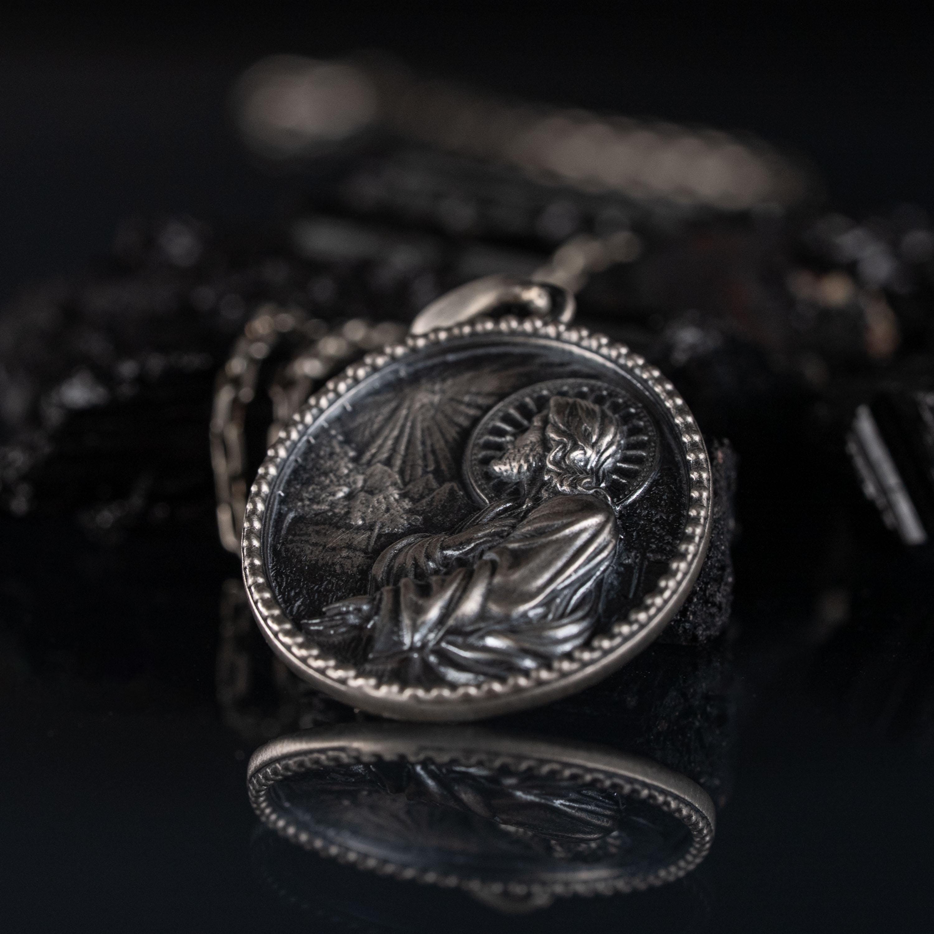 Custom Jesus Christ 925 Sterling Silver Necklace