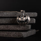 Pumpkin 925 Sterling Silver Necklace