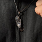 Angel Wing 925 Sterling Silver Pendant Necklace