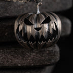 Pumpkin 925 Sterling Silver Necklace