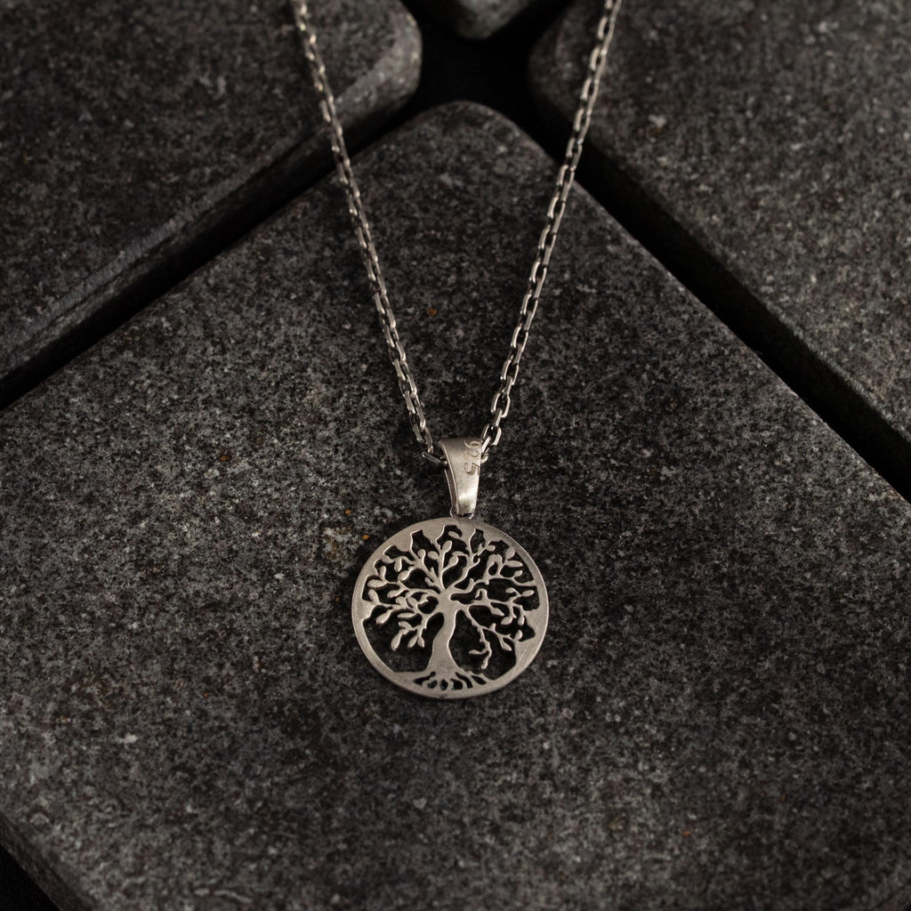 Celtic Tree of Life  925 Sterling Silver Necklace