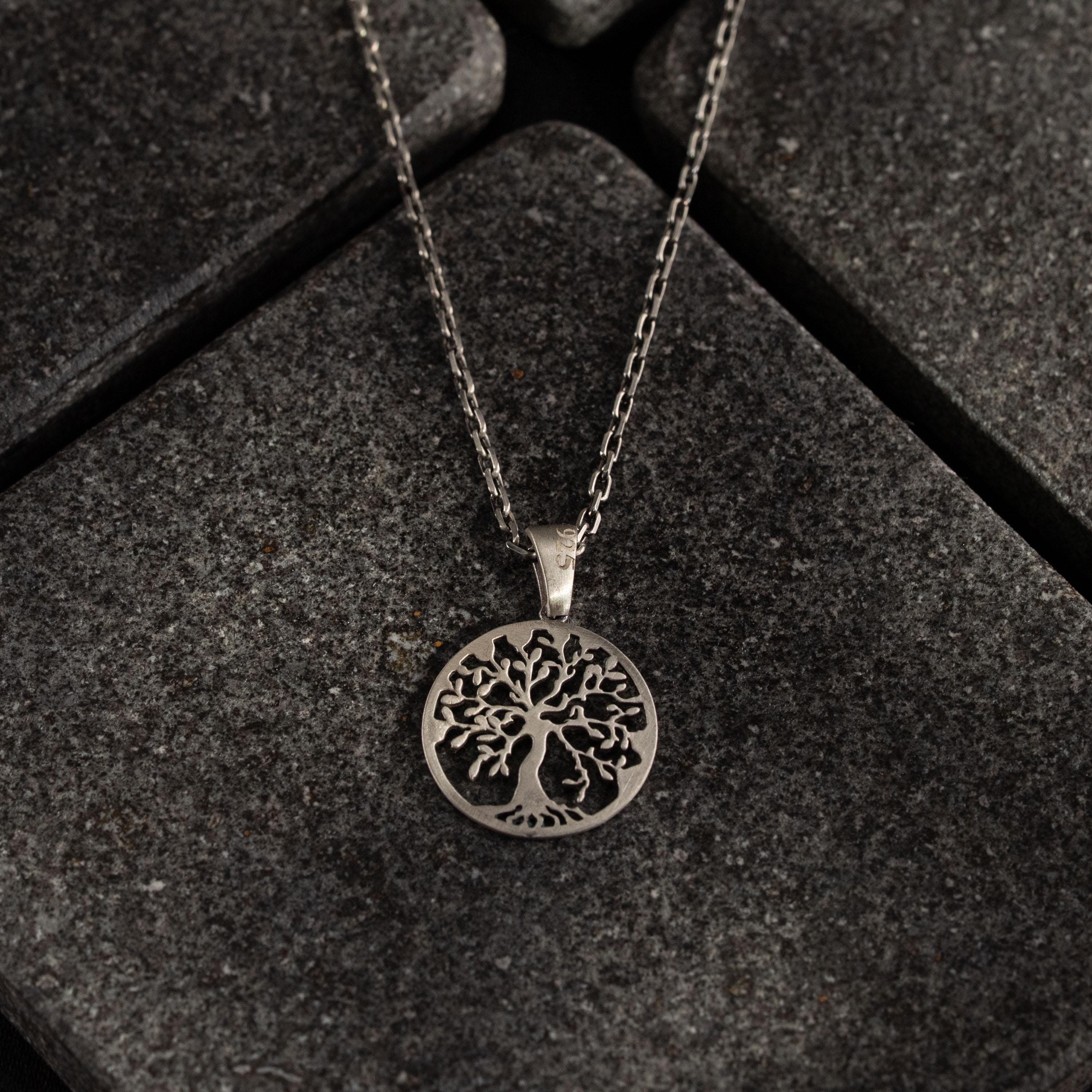 Celtic Tree of Life  925 Sterling Silver Necklace