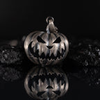 Pumpkin 925 Sterling Silver Necklace