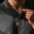 Ship 925 Sterling Silver Pendant