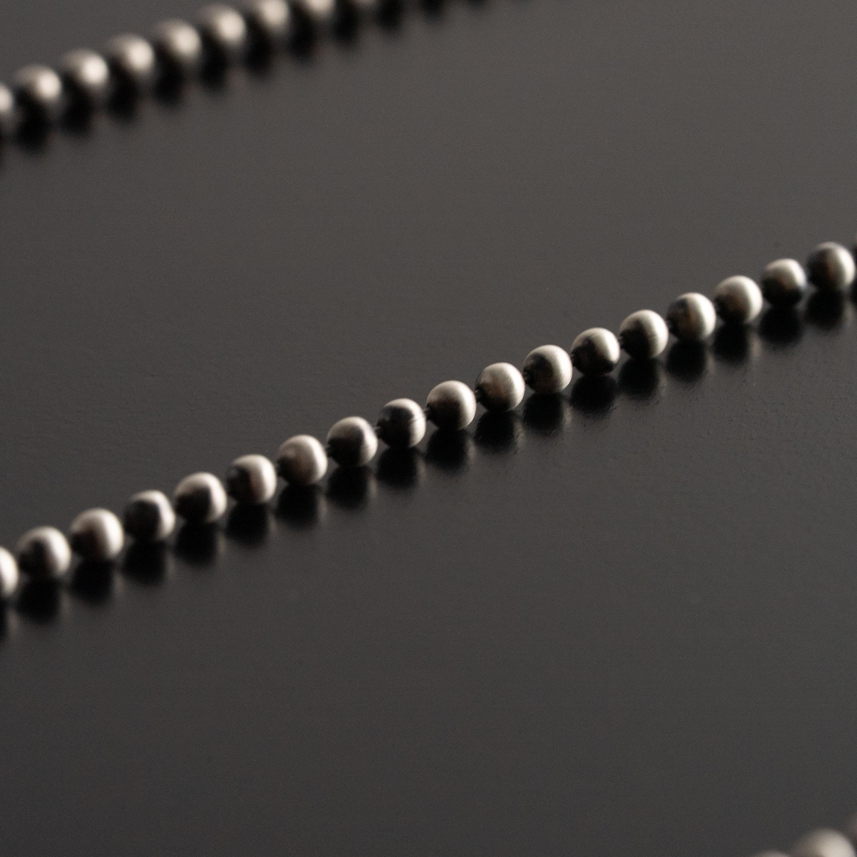 925 Sterling Silver Ball Chain Necklace