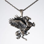 Pegasus 925 Sterling Silver Necklace