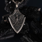 Flying Eagle 925 Sterling Silver Pendant Amule