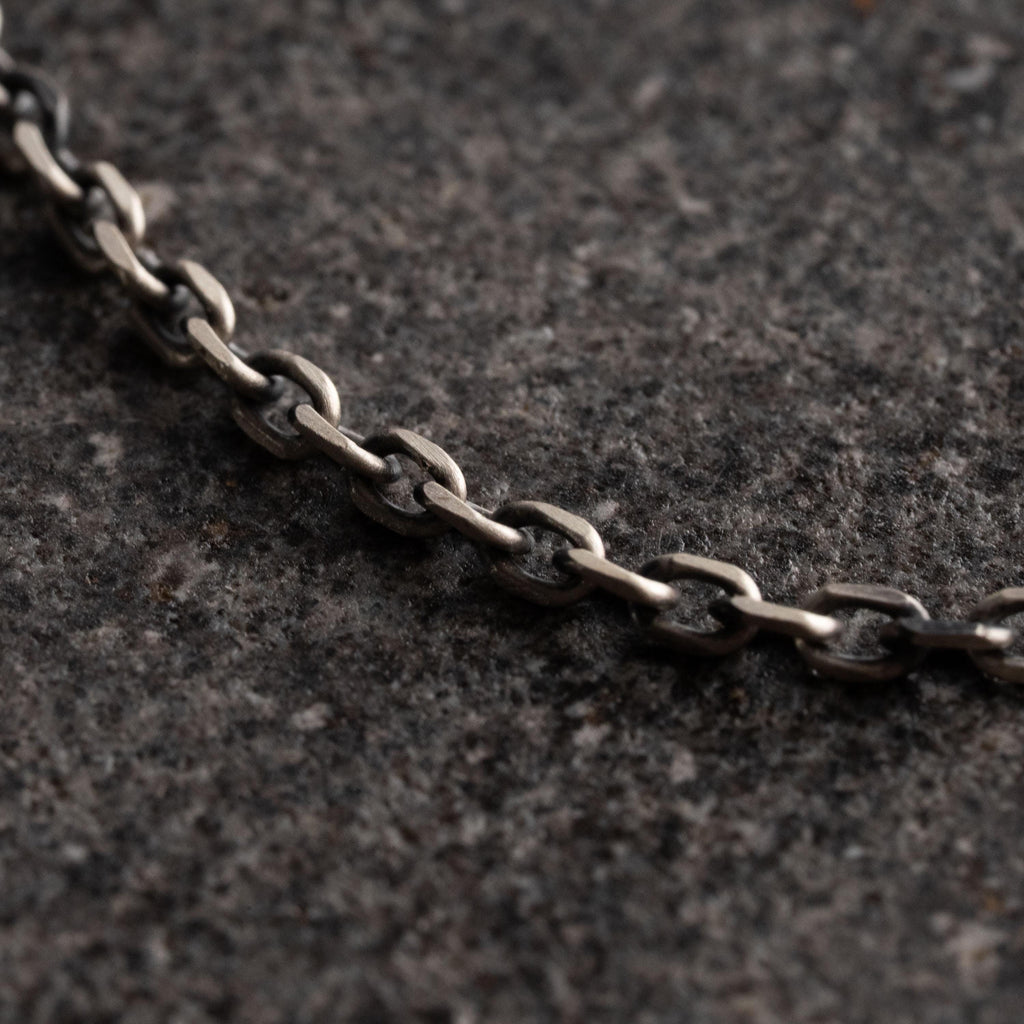 925 Sterling Silver Anchor Chain Necklace