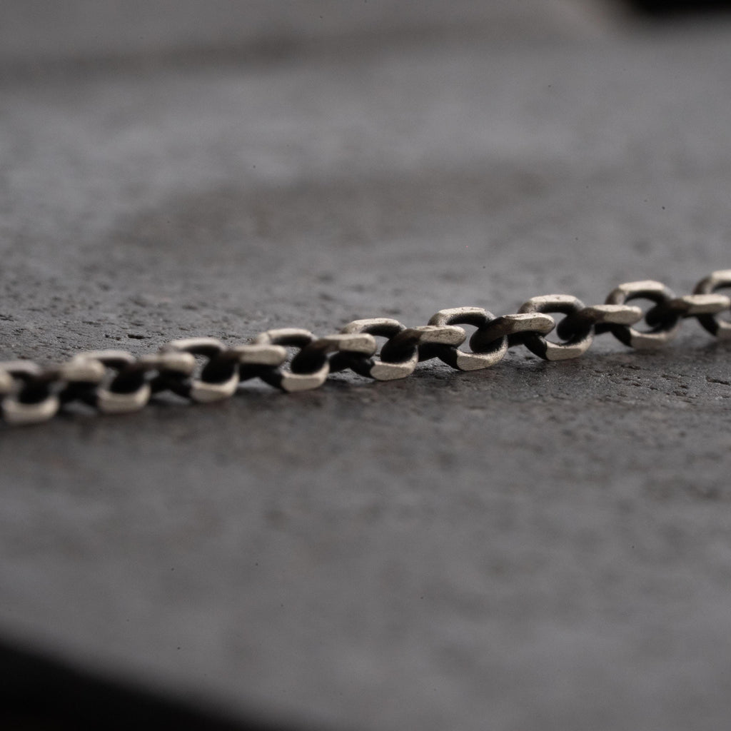 925 Sterling Silver Anchor Chain Necklace