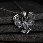 Owl 925 Sterling Silver Necklace