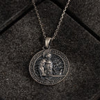 Spartan Warrior 925 Sterling Silver Necklace