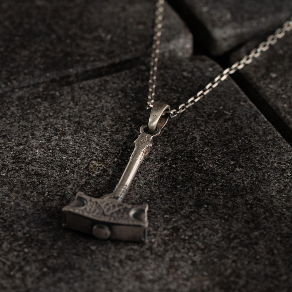 Viking Thor’s Hammer  925 Sterling Silver Necklace