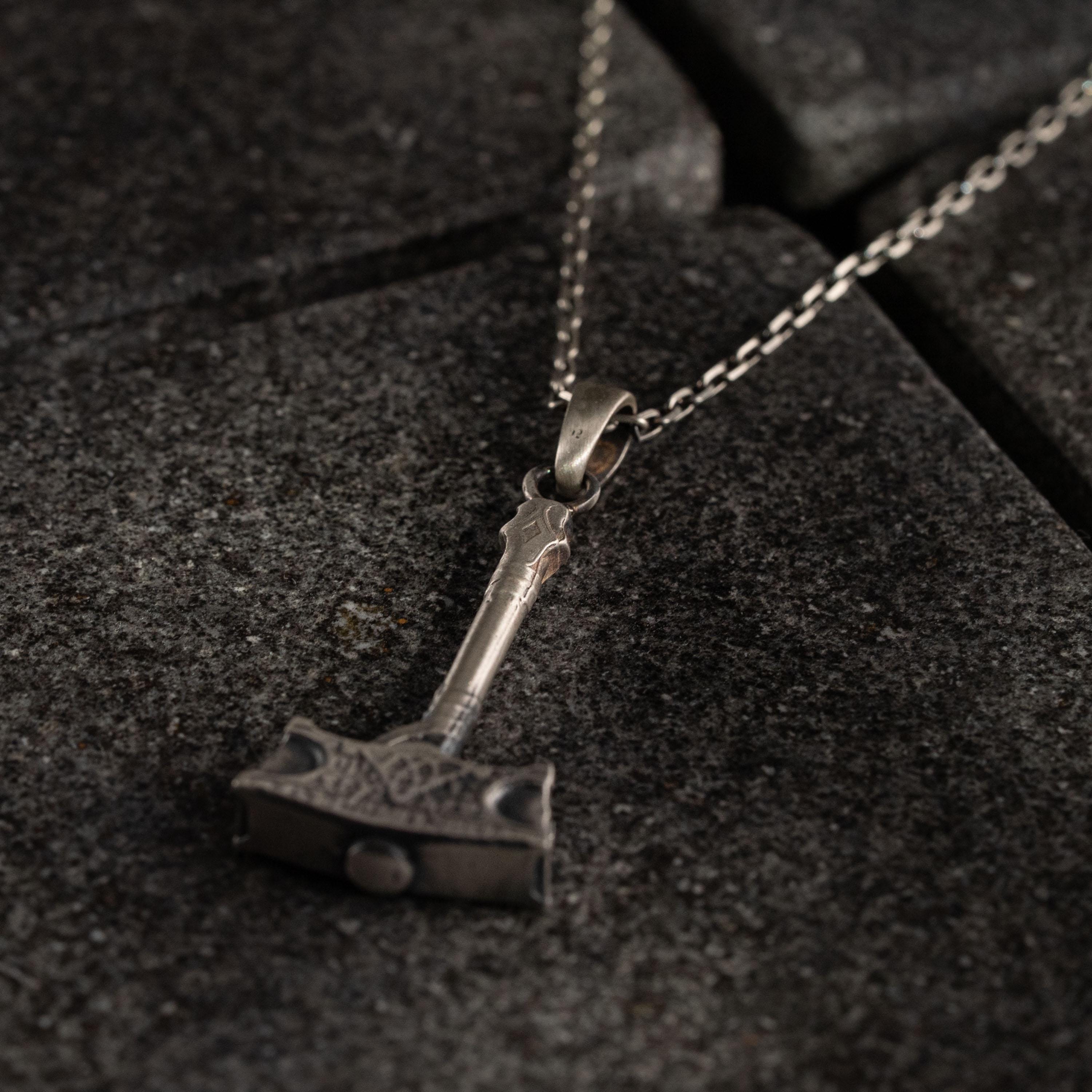 Viking Thor’s Hammer  925 Sterling Silver Necklace