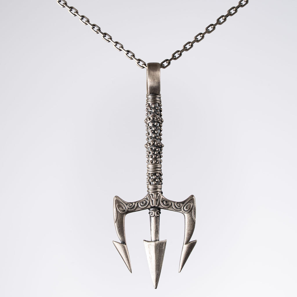 Poseidon Trident  925 Sterling Silver Pendant