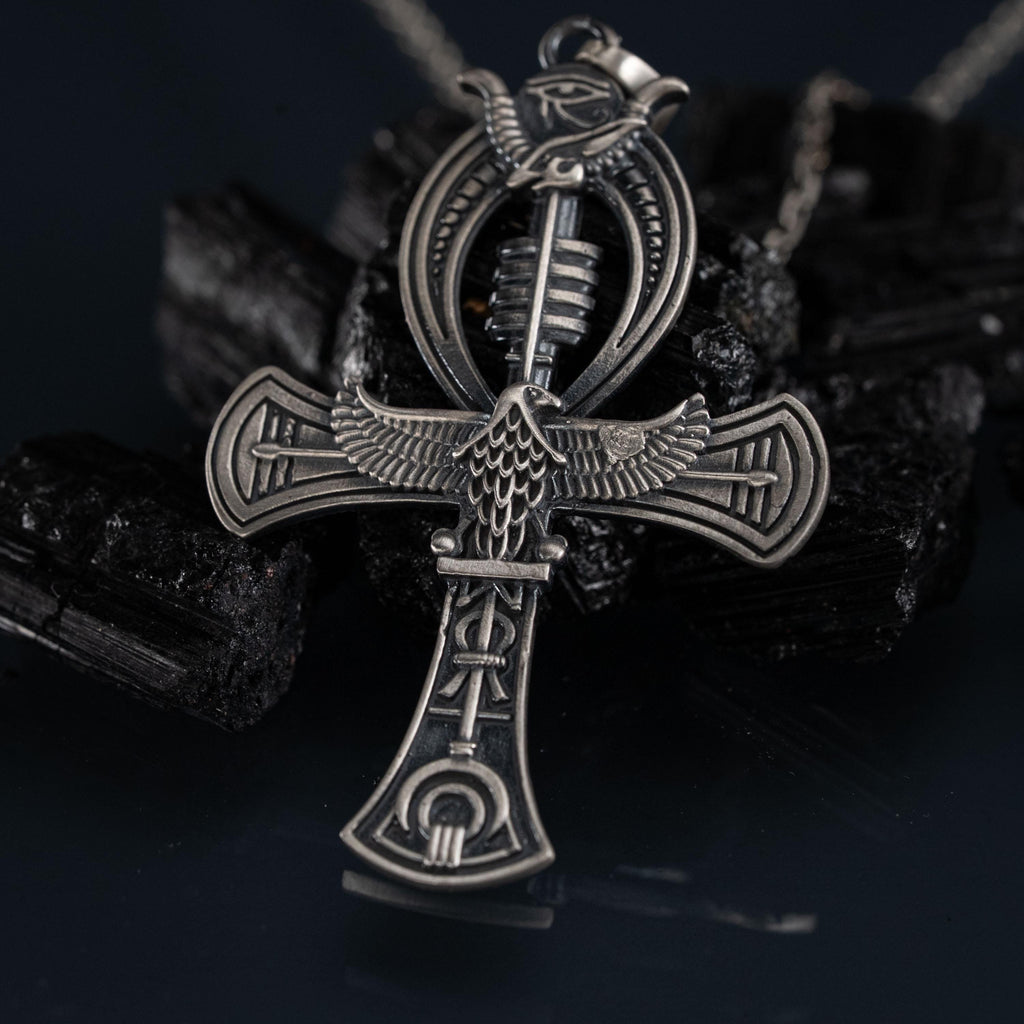 Ankh 925 Sterling Silver Handmade Pendant