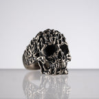 Unisex 925 Sterling Silver Skull Jewelry Set