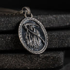 Grim Reaper 925 Sterling Silver Pendant