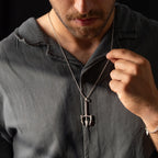 Poseidon Trident  925 Sterling Silver Pendant