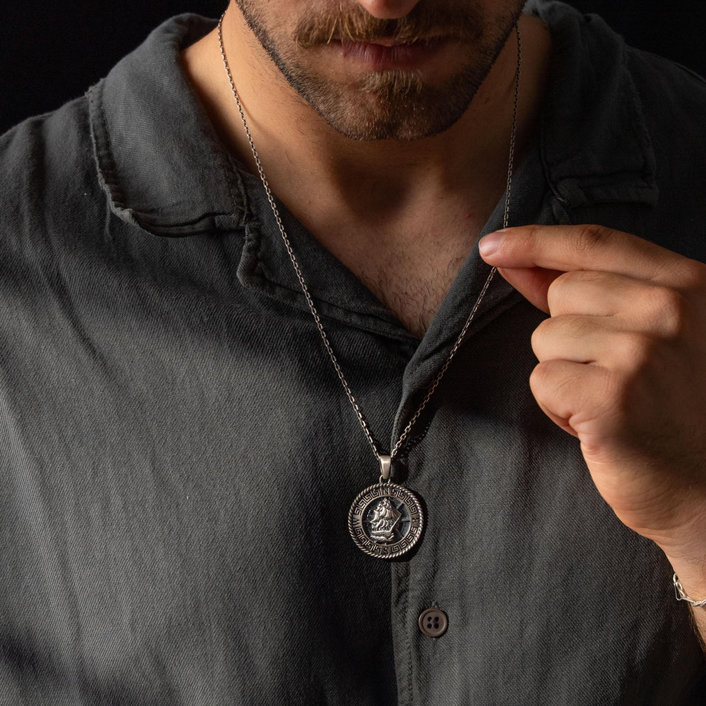 Ship 925 Sterling Silver Pendant