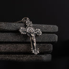 Jesus Crucifix 925 Sterling Silver Necklace