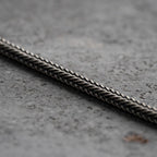 925 Sterling Silver Fox Tail Chain Necklace