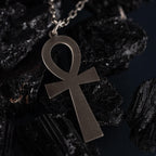 Ankh Unisex 925 Sterling Silver Pendant Necklace