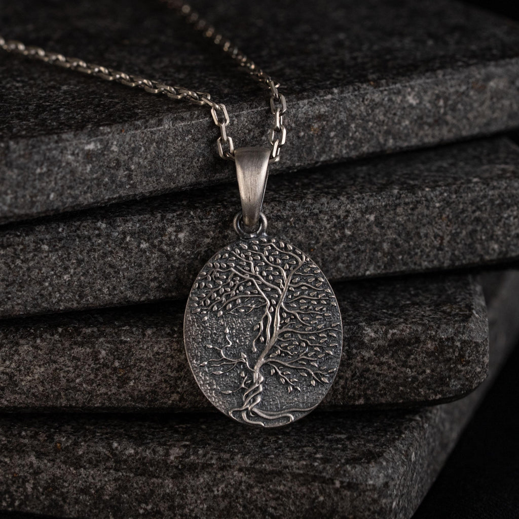 Custom Handmade Yggdrasil Tree of Life Necklace