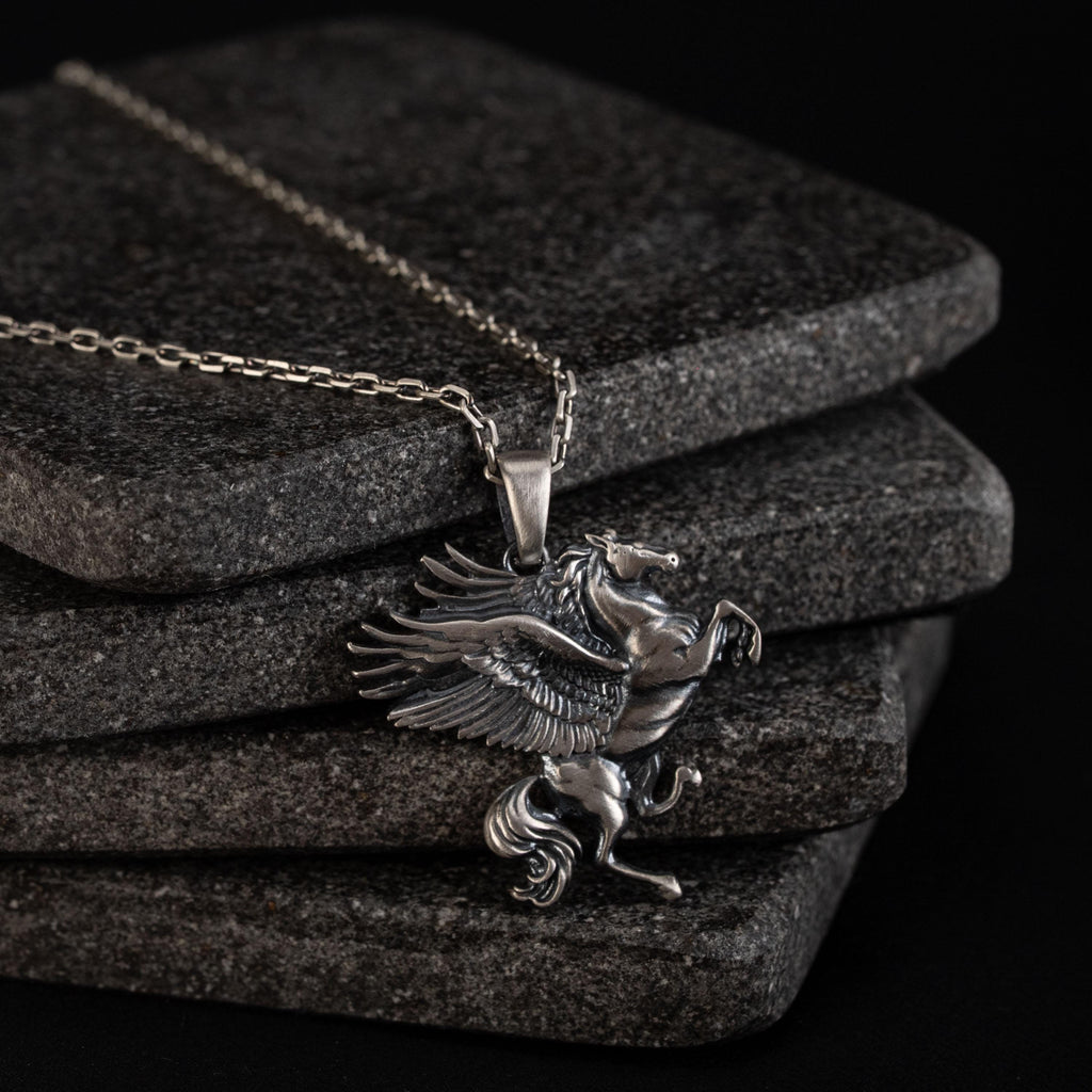 Pegasus 925 Sterling Silver Necklace