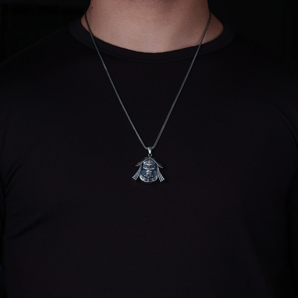 Samurai Skull Pendant
