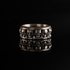 Grim Reaper & Skull 925 Sterling Silver Jewelry Set