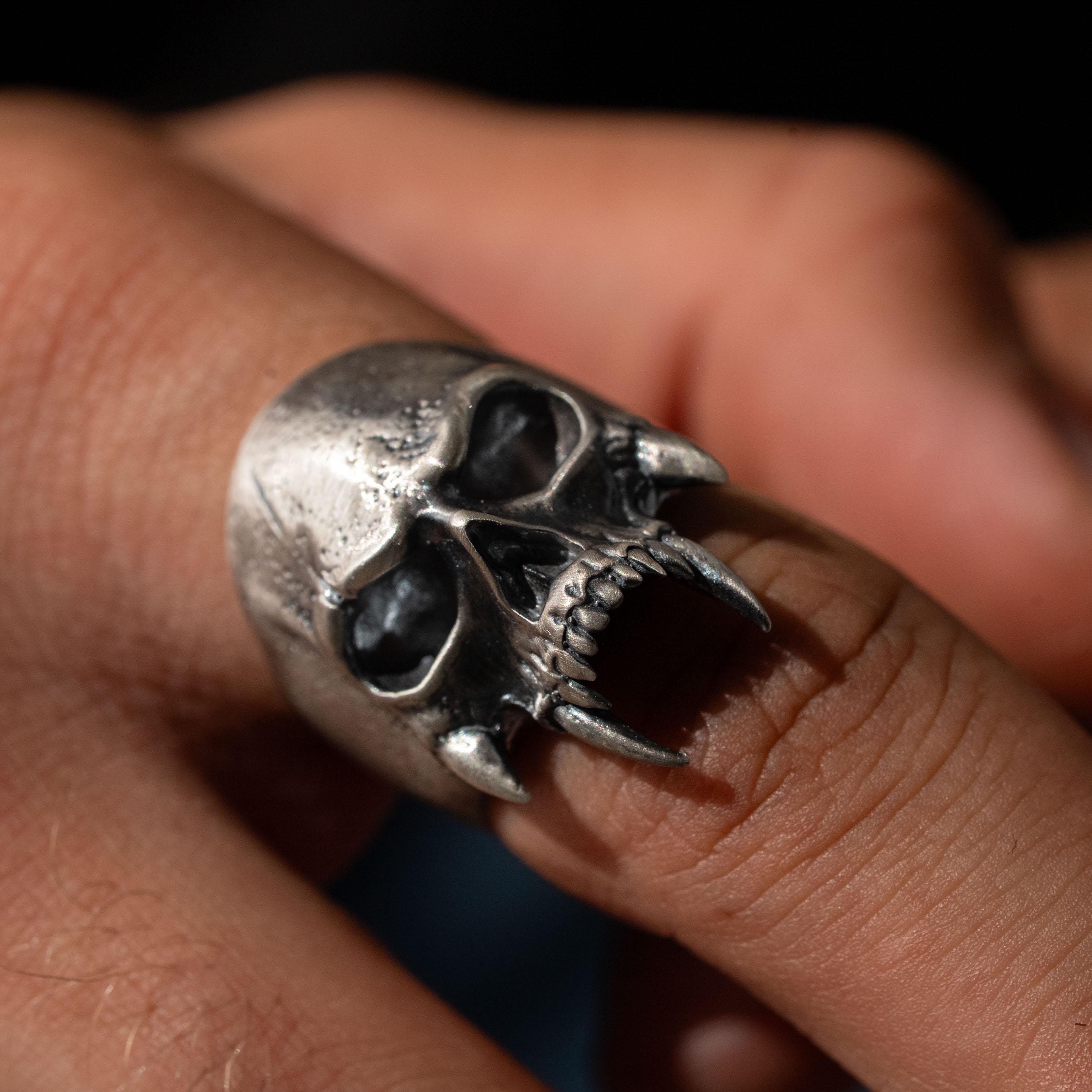 Skull 925 Sterling Silver Ring