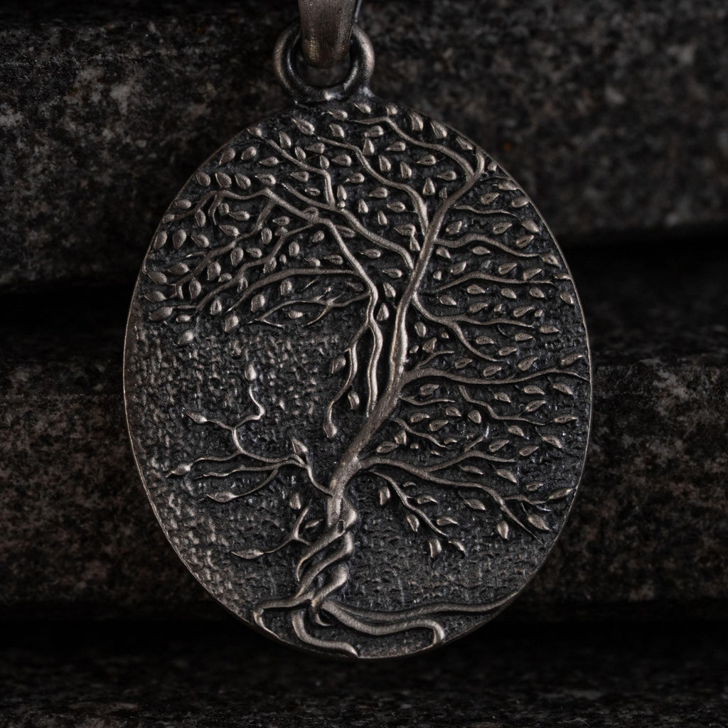 Custom Handmade Yggdrasil Tree of Life Necklace