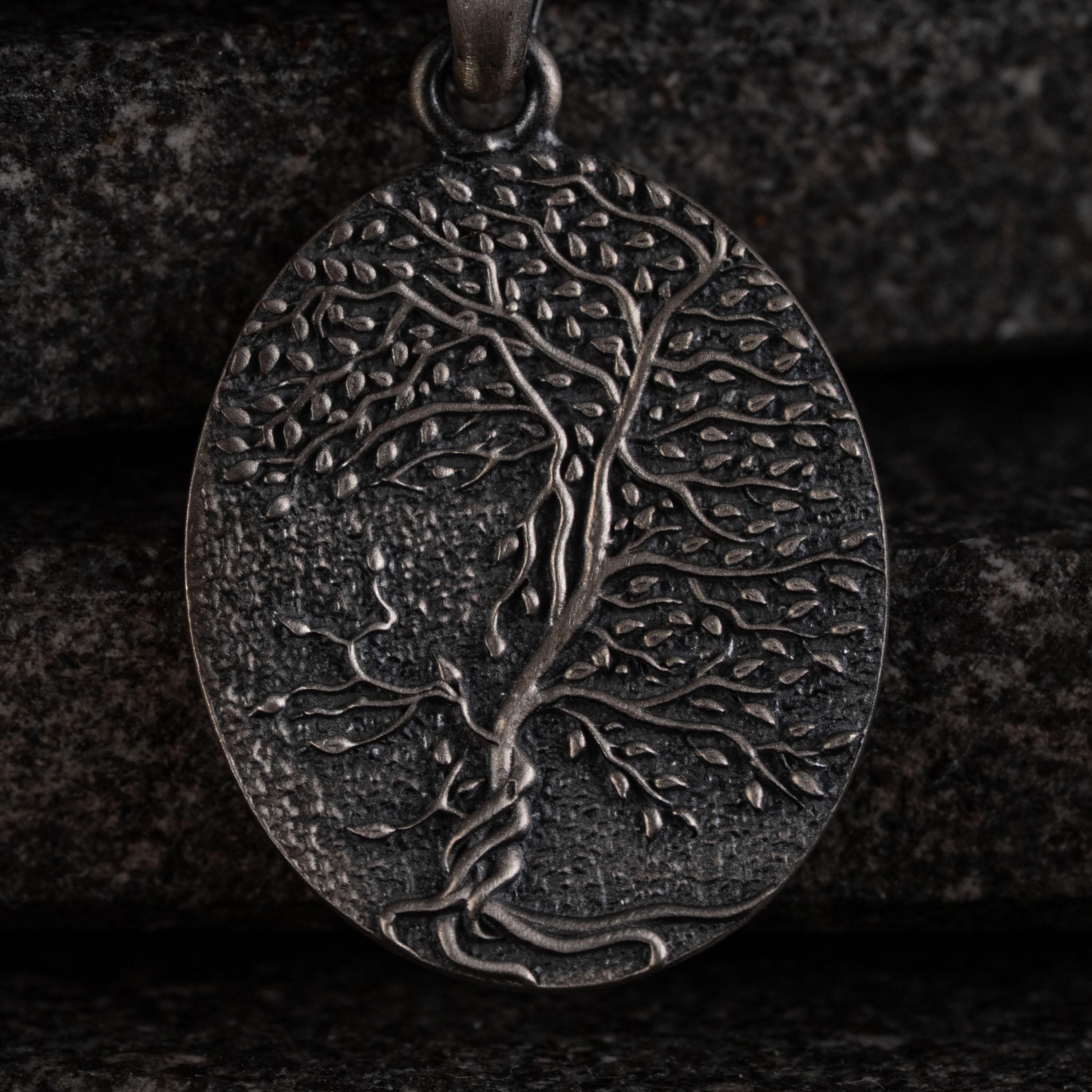 Custom Handmade Yggdrasil Tree of Life Necklace