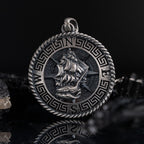 Ship 925 Sterling Silver Pendant