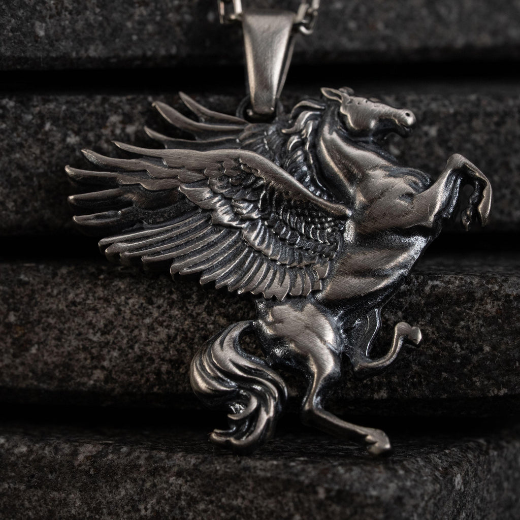 Pegasus 925 Sterling Silver Necklace