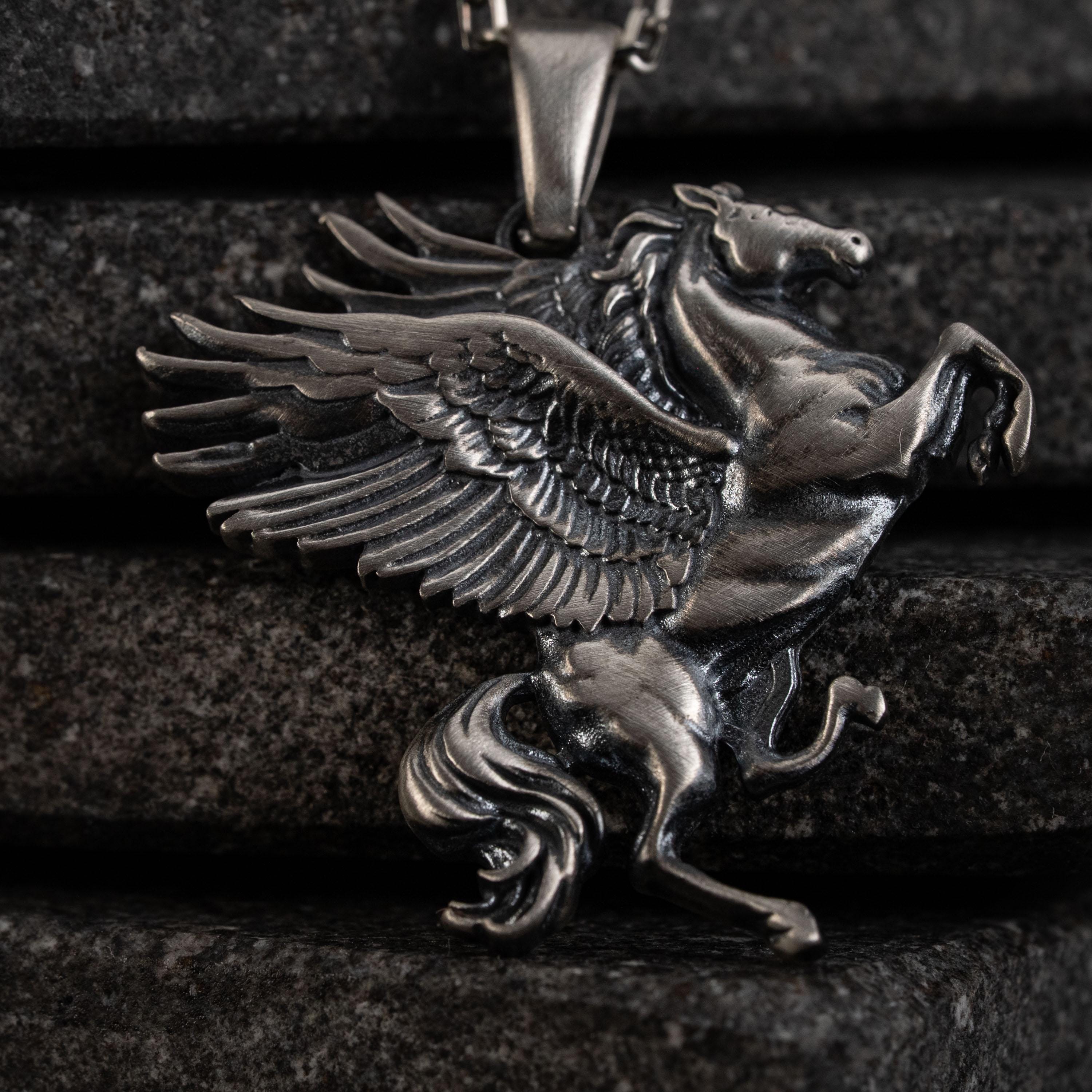 Pegasus 925 Sterling Silver Necklace
