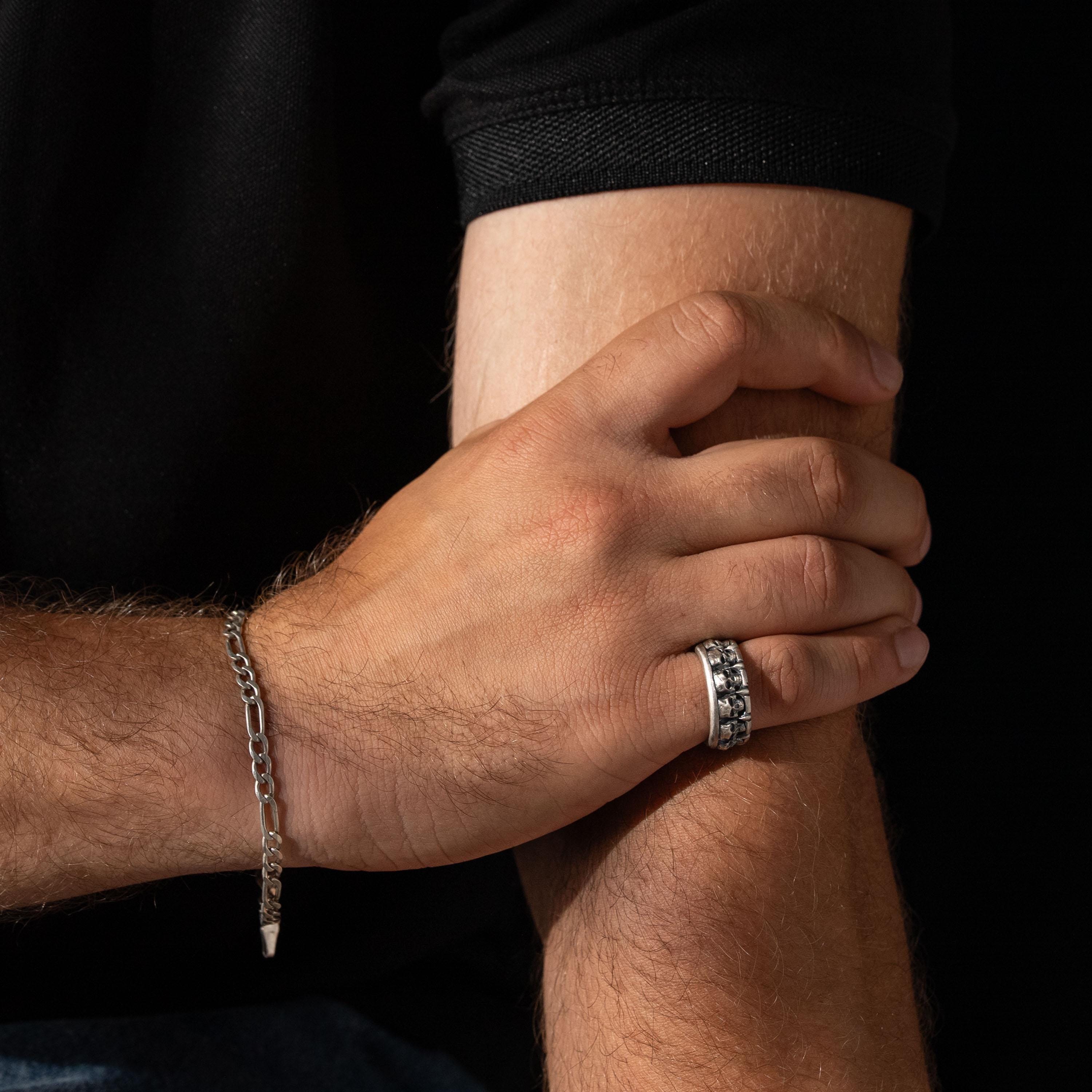 Custom Skull 925 Silver Men’s Ring