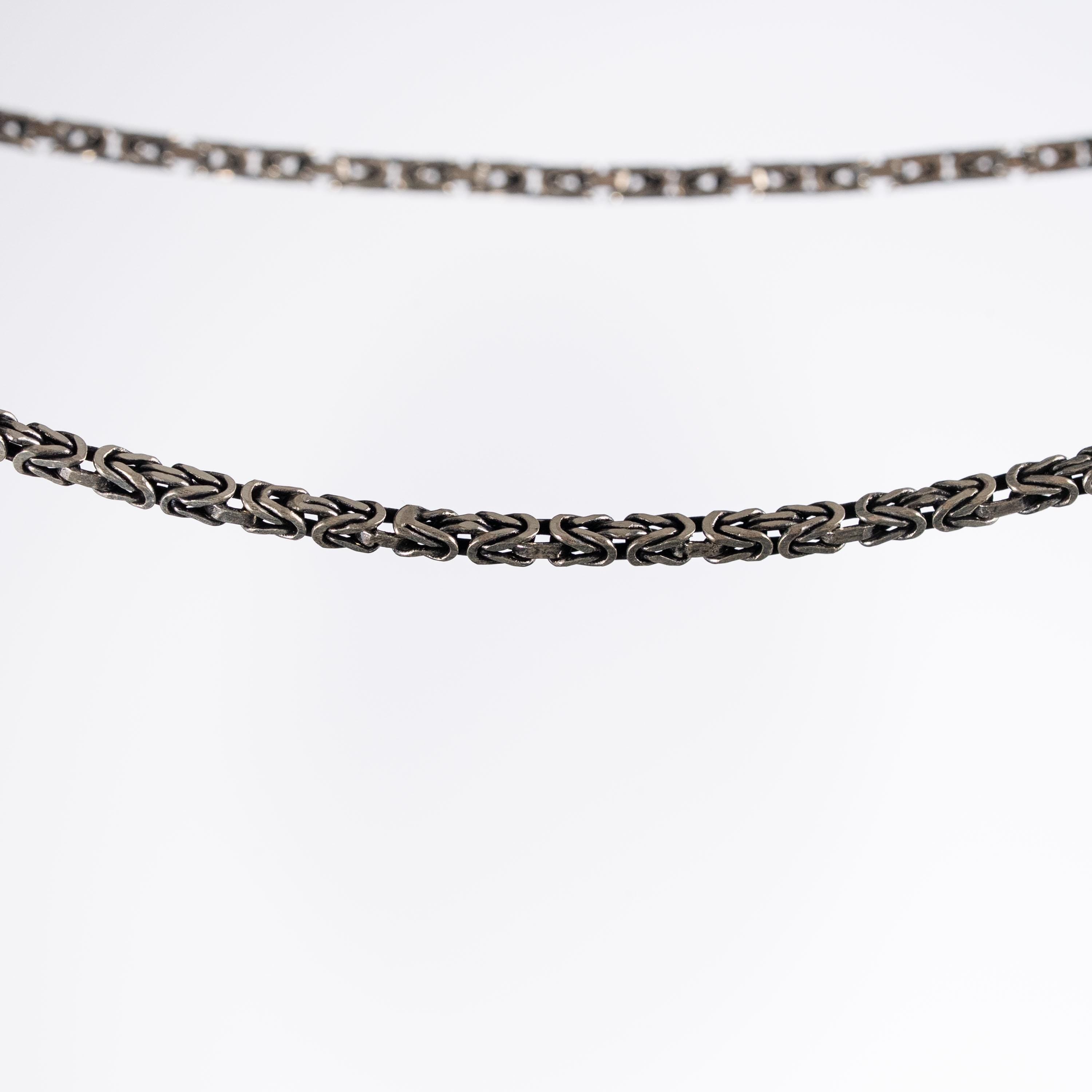 Byzantine Chain 925 Sterling Silver Necklace