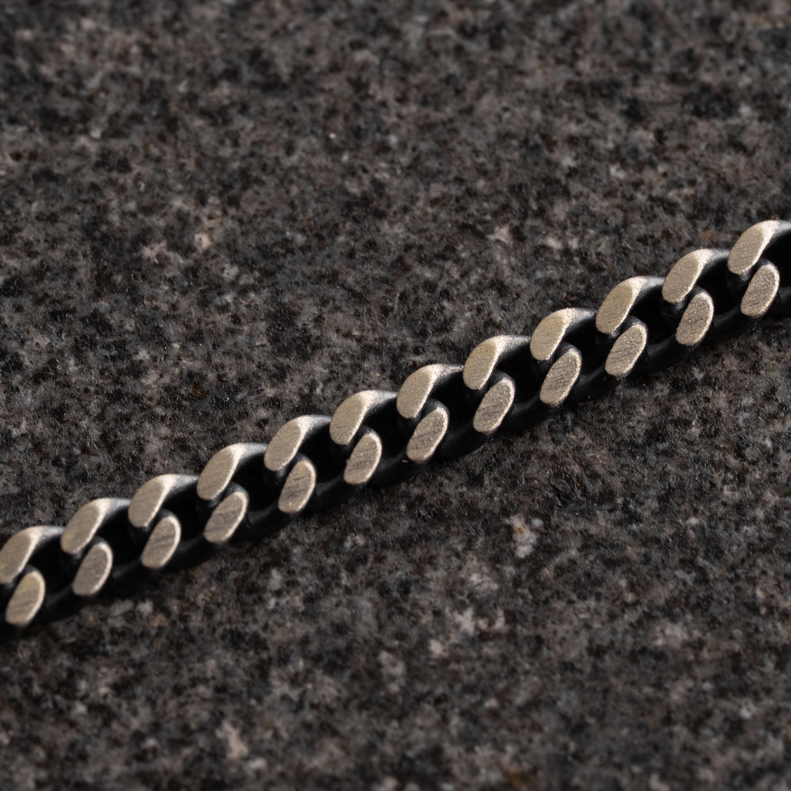 925 Sterling Silver Gourmet Chain Necklace