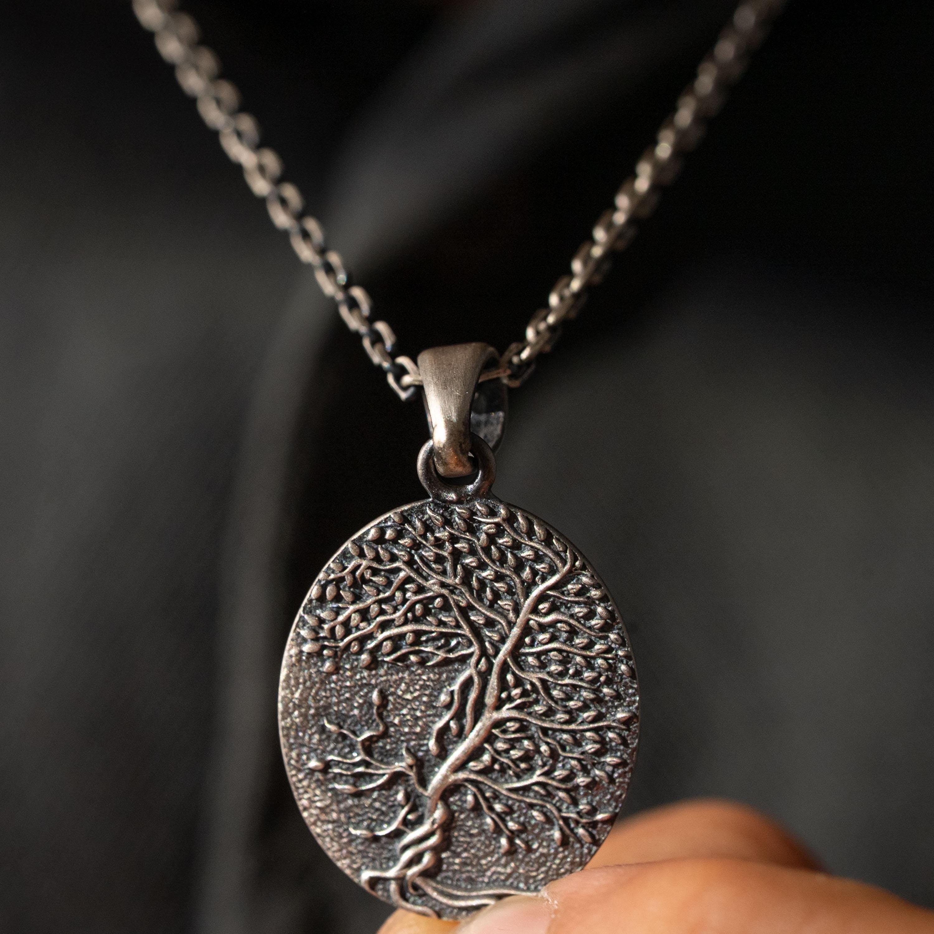 Custom Handmade Yggdrasil Tree of Life Necklace