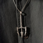 Poseidon Trident  925 Sterling Silver Pendant