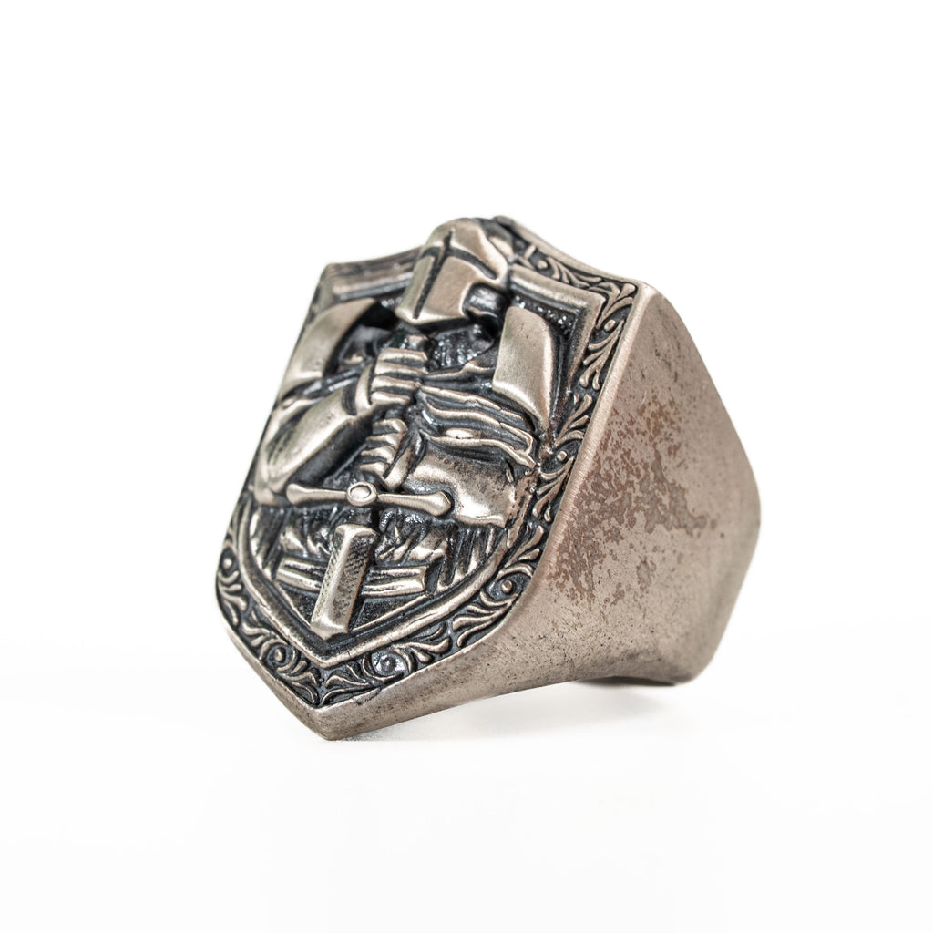 Knight 925 Sterling Silver Ring