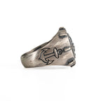 Compass Sterling Silver Ring